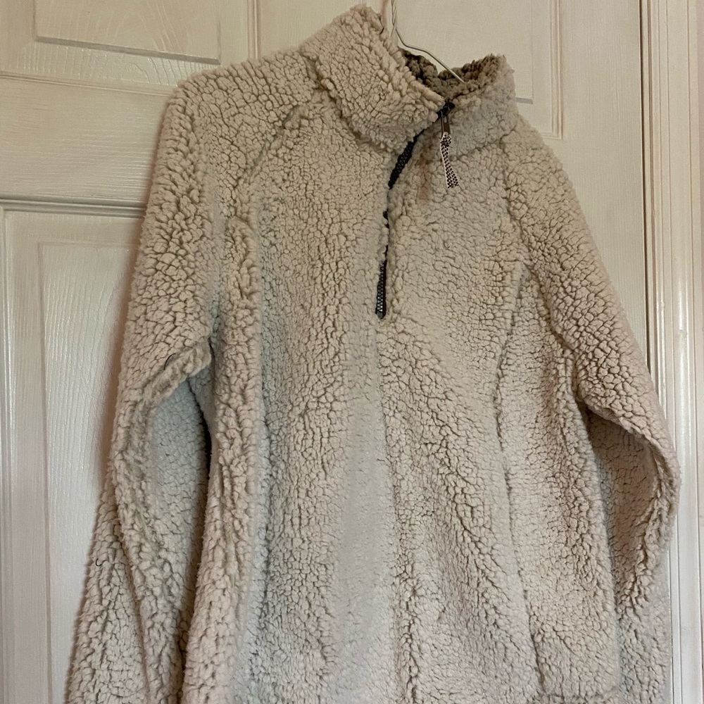 Cozy Sherpa quarter zip
